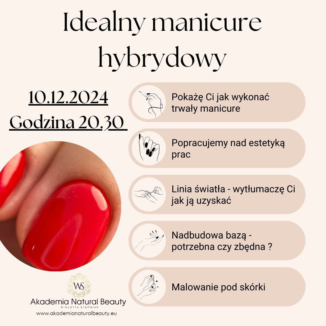 10.12.2024 Idealny manicure hybrydowy